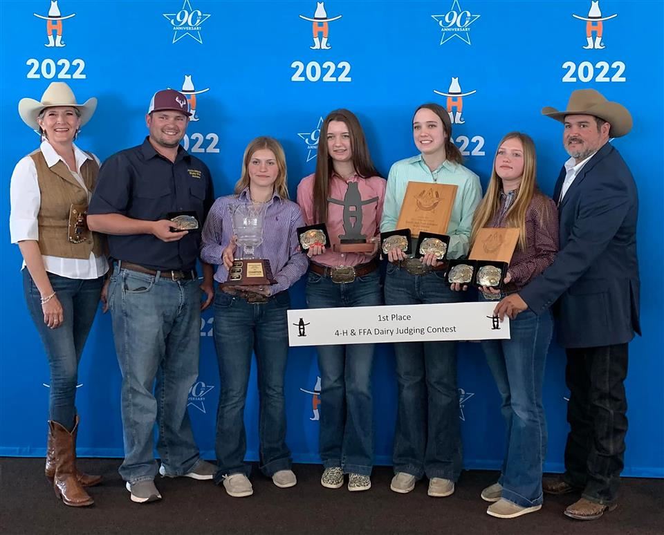  FFA Dairy Judging Team
